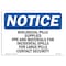 Signmission OSHA, Biological Spill Supplies PPE & Materials, 18in X 12in Rigid Plastic, 18" W, 12" H, Landscape OS-NS-P-1218-L-10358 - alternate 1